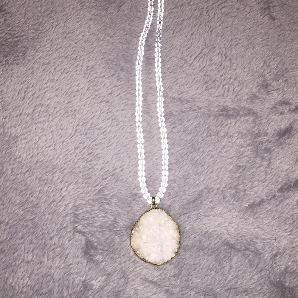 Cole Haan Druzy Pendant